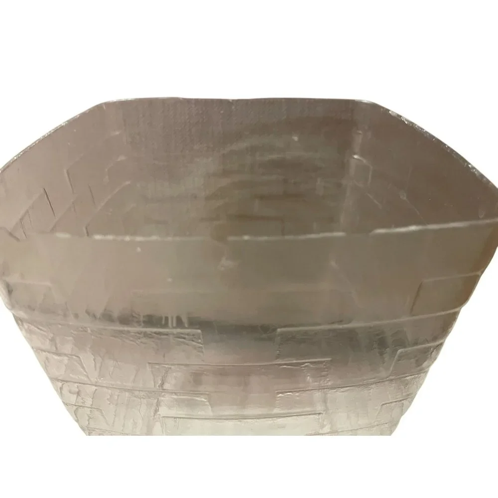 Vintage 1993 Longaberger Basket Used Plastic Protector
